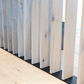 Pivoting Wood Slats Screen